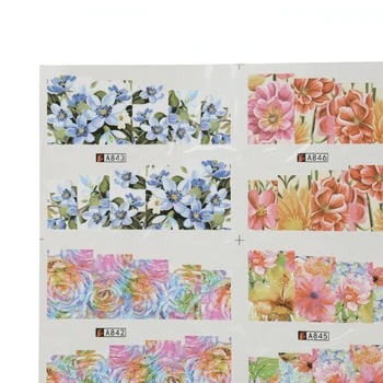12PCS Flower Designs Nail Art Adhesive Sticker Complete Decals Wraps Water Transfer Manicure Tips For DIY 23GF 
12PCS Flower Designs Nail Art Adhesive Sticker Complete Decals Wraps Water Transfer Manicure Tips For DIY 23GF