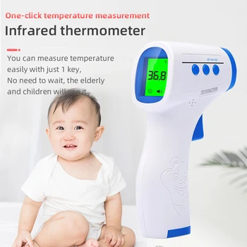 Corfu infrared temperature gun home electronic body thermometer to measure body temperature wrist forehead forehead temperature
Corfu infrared temperature gun home electronic body thermometer to measure body temperature wrist forehead forehead temperature
