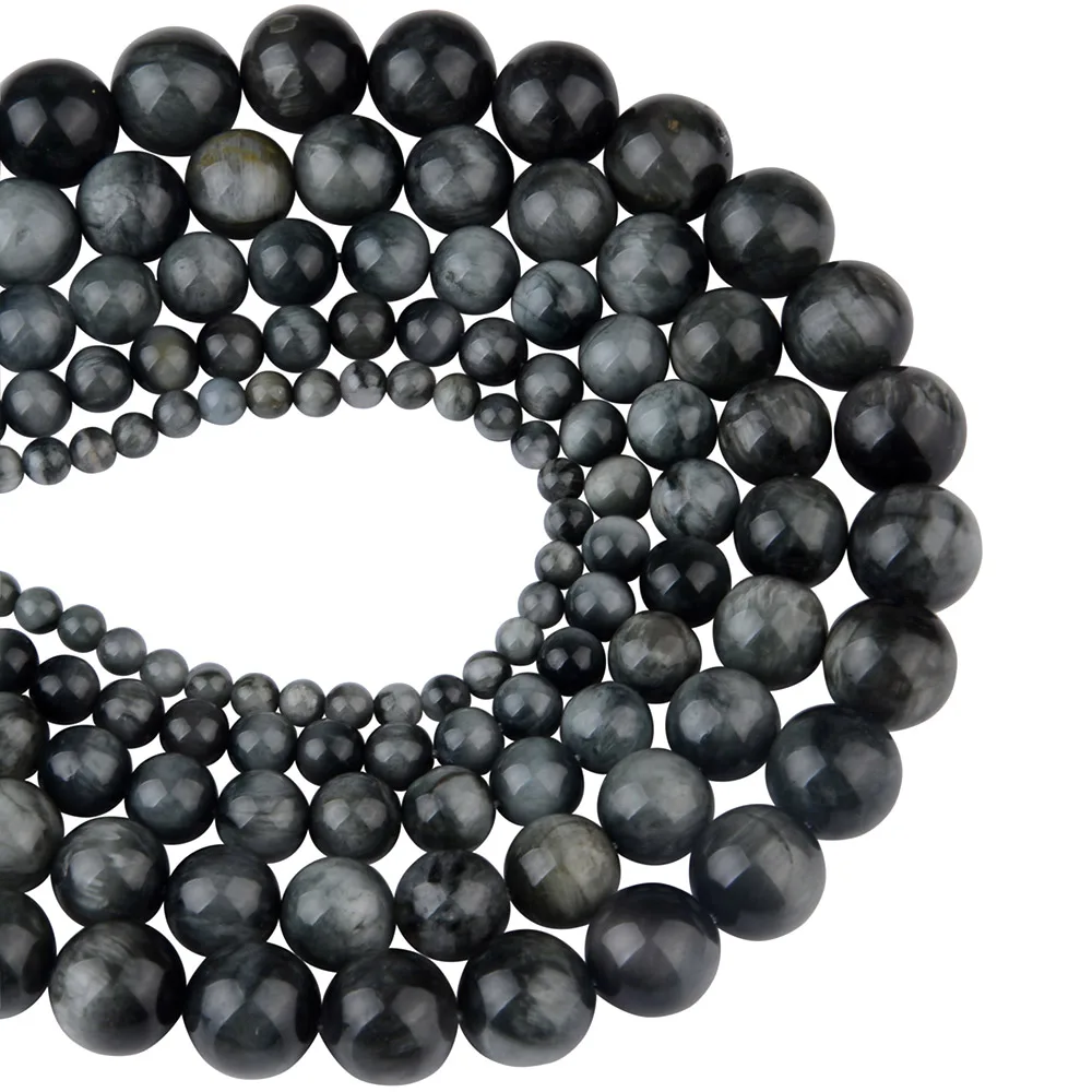 Chanfar High Quality Natural Eagle Eye Stone Round Beads For Jewelry Making DIY Bracelet Necklace 4/12mm Strand
Chanfar High Quality Natural Eagle Eye Stone Round Beads For Jewelry Making DIY Bracelet Necklace 4/12mm Strand