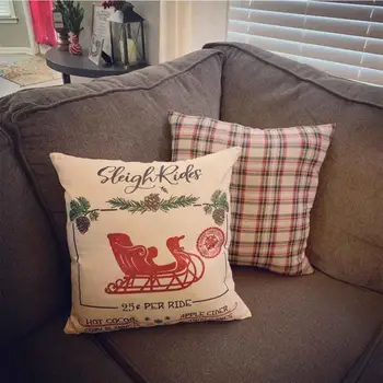 Set of 4 Linen Throw Pillow Covers with Rustic Patterns and Hidden zippers for Christmas,Pillow Cases for Bed ,Sofa,Chair
Set of 4 Linen Throw Pillow Covers with Rustic Patterns and Hidden zippers for Christmas,Pillow Cases for Bed ,Sofa,Chair
