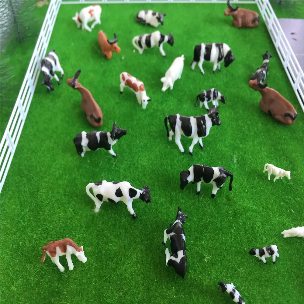 architecture model ho scale animal cow05