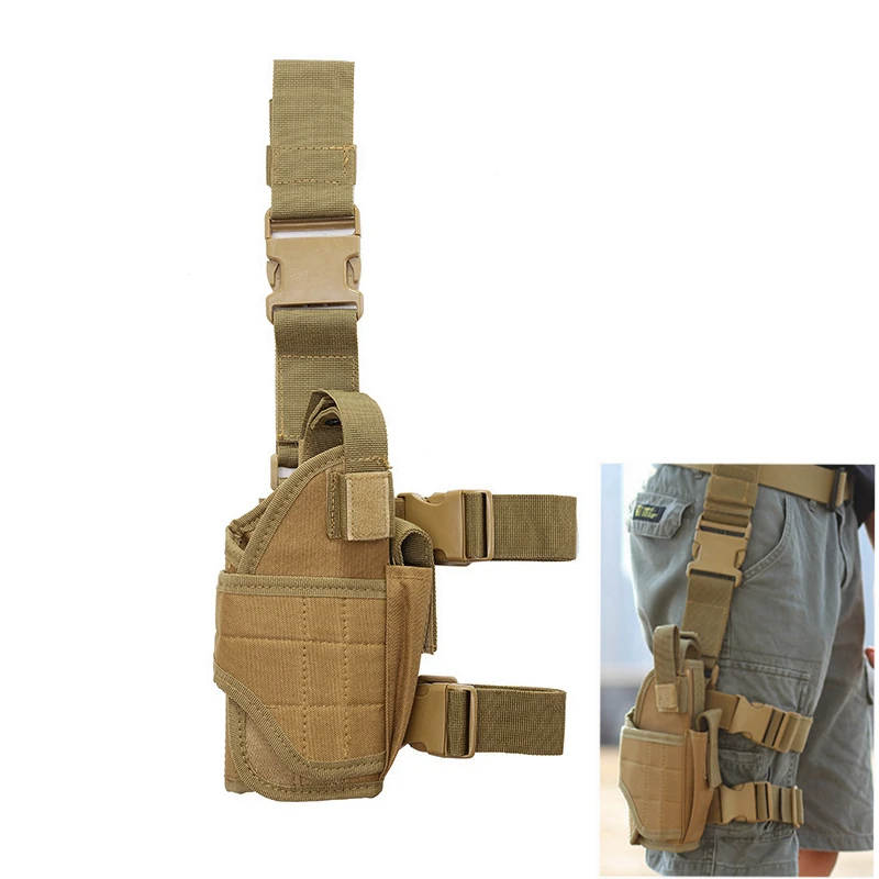 Tactical Gun Holster Multifunctional Tornado Right Leg Cover CS Army Camouflage Portable Waist Case Tactical Quick Pull Gun Case
Tactical Gun Holster Multifunctional Tornado Right Leg Cover CS Army Camouflage Portable Waist Case Tactical Quick Pull Gun Case