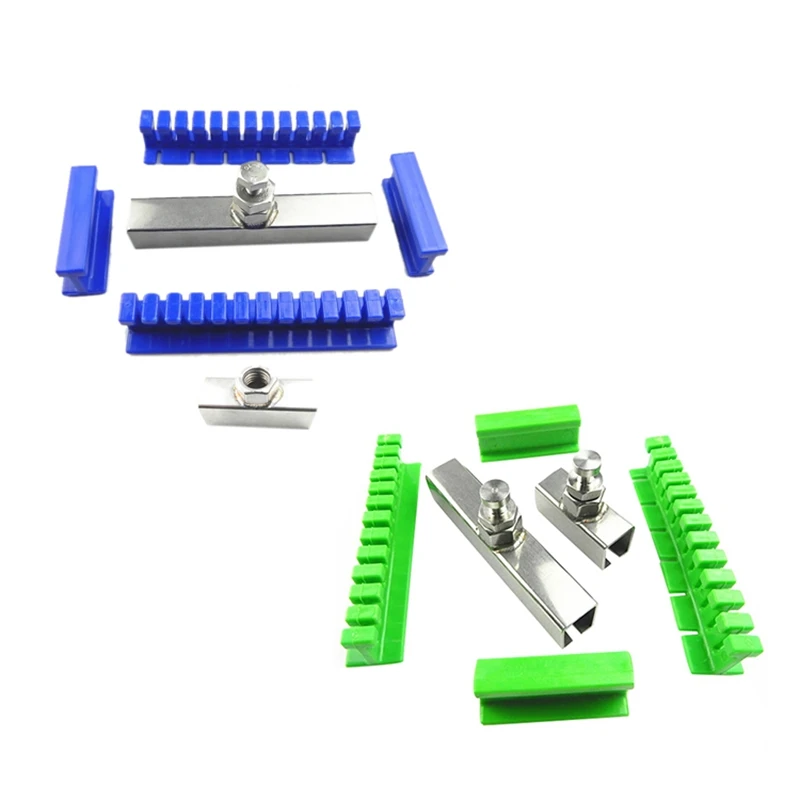 2 Set Glue Tabs Tools Kit for Car Paintless Dent Repair Tool Auto Dent Repair Tools Long Dent Repair Tools - Blue + Silver & Gre
2 Set Glue Tabs Tools Kit for Car Paintless Dent Repair Tool Auto Dent Repair Tools Long Dent Repair Tools - Blue + Silver & Gre
