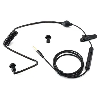 Single Stereo Secret Service Air Tube 3.5mm Anti Radiation Mobile Phone Headsets Earphone With Air Pipe
Single Stereo Secret Service Air Tube 3.5mm Anti Radiation Mobile Phone Headsets Earphone With Air Pipe