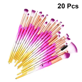 20pcs Makeup Brushes Set Makeup Tool Cosmetic Tool Transparent Handle for Women (Gradient Pink Silver)
20pcs Makeup Brushes Set Makeup Tool Cosmetic Tool Transparent Handle for Women (Gradient Pink Silver)