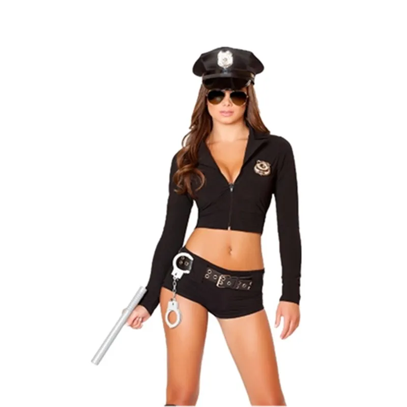 

Соблазнительное сценическое выступление полицейская маскарадная Одежда для Хэллоуина фэнтезийная вечеринка костюм офицера полиции Косплея
