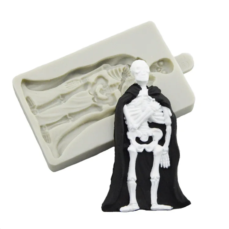 Halloween Goblins Ghosts and Skeleton Silicone Mold for Cake Decorating Silicone Cake Mold Fondant Resin Plaster Chocolate Wax
Halloween Goblins Ghosts and Skeleton Silicone Mold for Cake Decorating Silicone Cake Mold Fondant Resin Plaster Chocolate Wax