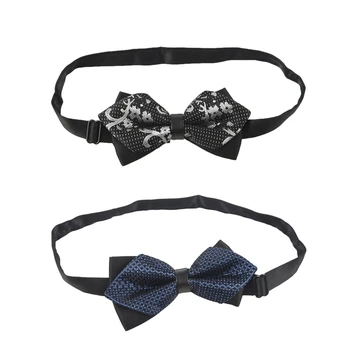 2 Pcs Men Bow Tie Tie Adjustable Classic Bow Tie for Wedding / Party / Ceremony, A & B
2 Pcs Men Bow Tie Tie Adjustable Classic Bow Tie for Wedding / Party / Ceremony, A & B
