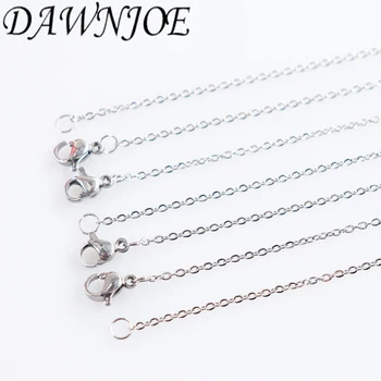 5pcs 50cm 1.5mm High Quality Stainless steel Lobster clasp Cross Chain DIY Jewelry Making Necklaces Jewelry Supplies Findings
5pcs 50cm 1.5mm High Quality Stainless steel Lobster clasp Cross Chain DIY Jewelry Making Necklaces Jewelry Supplies Findings