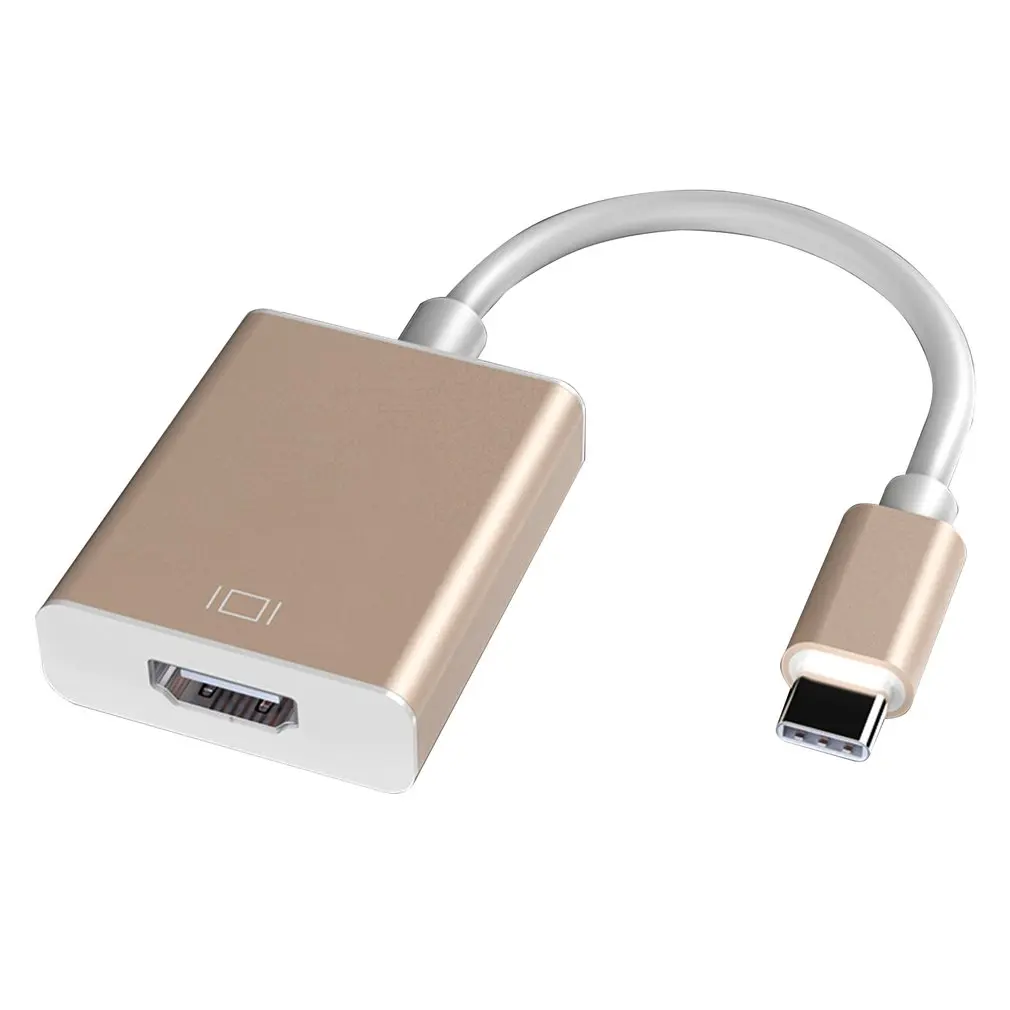 Video Cable Type-C Adapter Dock Hub USB-C to HDMI 1080P HD Converter for Phone MacBook Chromebook Laptop Monitor Projector TV
Video Cable Type-C Adapter Dock Hub USB-C to HDMI 1080P HD Converter for Phone MacBook Chromebook Laptop Monitor Projector TV