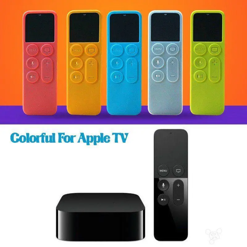 Apple TV Silicone Dustproof Cover Protective Case Cover for Apple TV 4 Remote Control Home Storage Remote Control Holder
Apple TV Silicone Dustproof Cover Protective Case Cover for Apple TV 4 Remote Control Home Storage Remote Control Holder