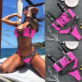 2019 Hot Summer Two-Pieces Women Push Up Bikini Set Bra Padded Swimwear Bandage Swimsuit Bathing Suit Beachwear Plus Size XXL
2019 Hot Summer Two-Pieces Women Push Up Bikini Set Bra Padded Swimwear Bandage Swimsuit Bathing Suit Beachwear Plus Size XXL