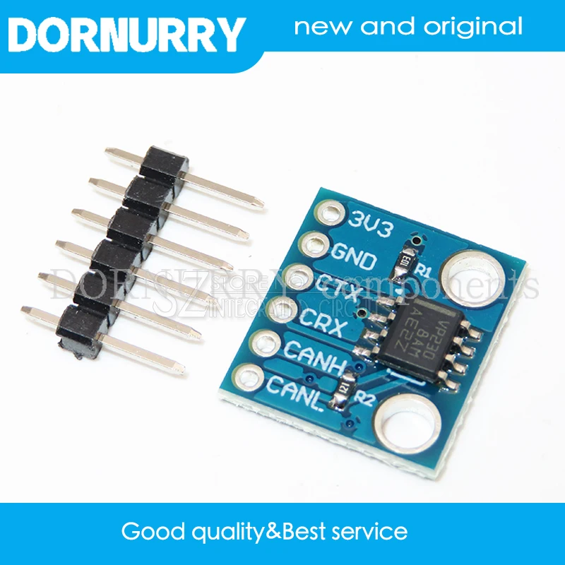 10pcs SN65HVD230 CAN Bus Transceiver Communication Thermal Protection Slope Control Module for Arduino Controller Board DORNURRY
10pcs SN65HVD230 CAN Bus Transceiver Communication Thermal Protection Slope Control Module for Arduino Controller Board DORNURRY
