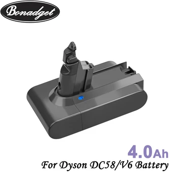 Bonadget 21.6V 4000mAh Li-ion DC58 V6 18650 Chargeable Battery For Dyson V6 DC58 DC59 DC61 DC62 DC72 DC74 Power Tools Battery
Bonadget 21.6V 4000mAh Li-ion DC58 V6 18650 Chargeable Battery For Dyson V6 DC58 DC59 DC61 DC62 DC72 DC74 Power Tools Battery