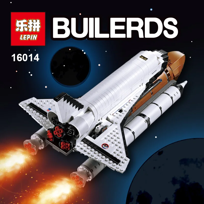 IN STOCK New 16014 1230Pcs Space Shuttle Expedition Model Building Kits Set Blocks Bricks Compatible Children Toy
IN STOCK New 16014 1230Pcs Space Shuttle Expedition Model Building Kits Set Blocks Bricks Compatible Children Toy
