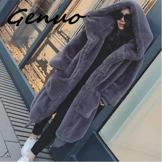 Oversized Winter Warm Hooded Large Size Long Solid Color Faux Fur Coat 2019 New Casual Long Sleeve Women Fur Jacket Outwear
Oversized Winter Warm Hooded Large Size Long Solid Color Faux Fur Coat 2019 New Casual Long Sleeve Women Fur Jacket Outwear