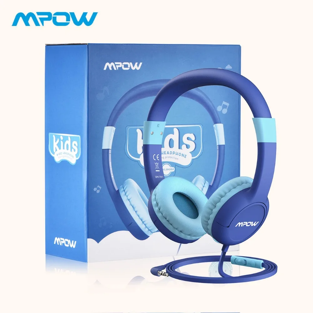 Original Mpow Cute Wired Kids Headphones With Microphone Over Ear Hearing Protection Volume Limited Headphones For Kids
Original Mpow Cute Wired Kids Headphones With Microphone Over Ear Hearing Protection Volume Limited Headphones For Kids