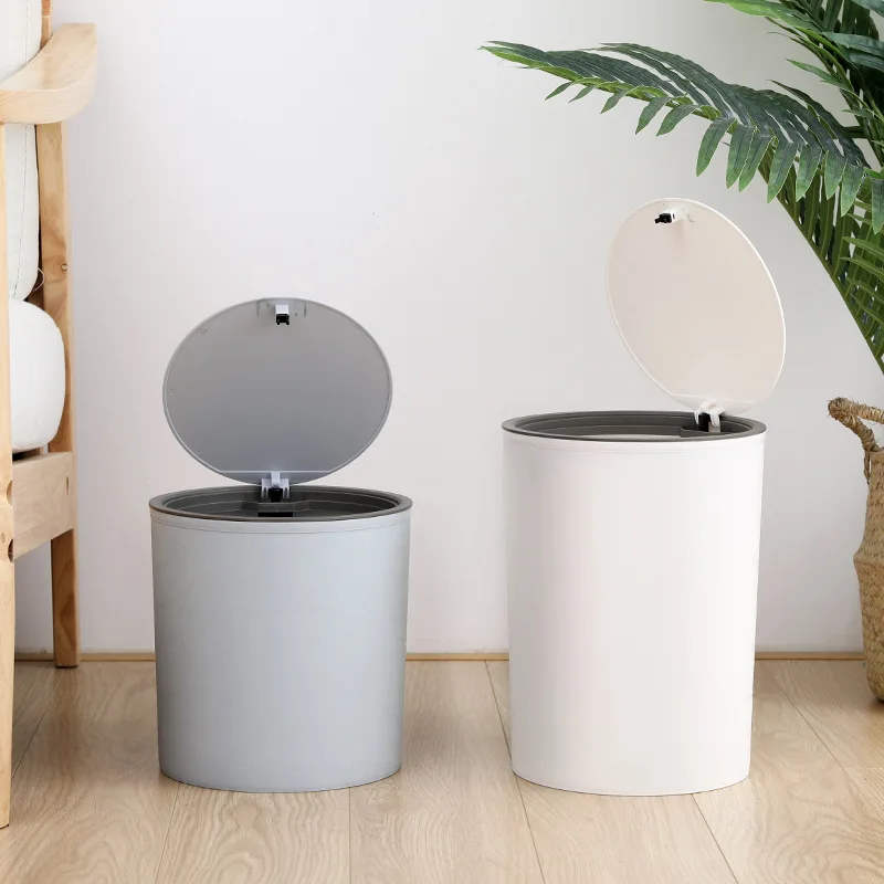 Bullet Cover Trash Can Nordic Household Paper Basket Living Room Bedroom with Cover Personality Plastic Kitchen Trash Can Bins
Bullet Cover Trash Can Nordic Household Paper Basket Living Room Bedroom with Cover Personality Plastic Kitchen Trash Can Bins