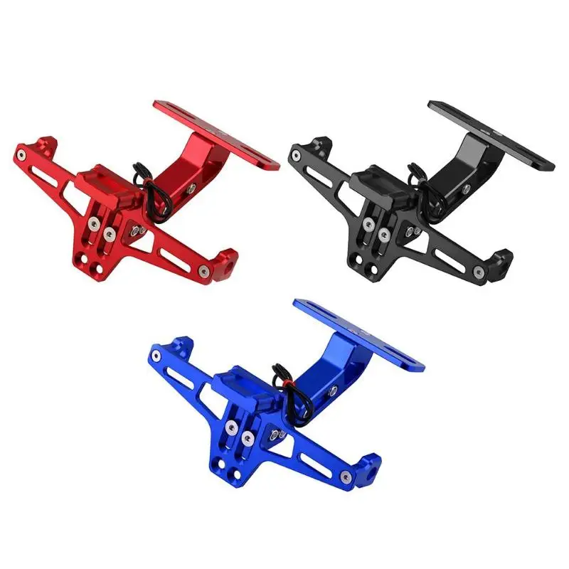 Universal CNC Aluminum Motorcycle License Number Plate Frame Holder with Light Adjustable Angle Bracket
Universal CNC Aluminum Motorcycle License Number Plate Frame Holder with Light Adjustable Angle Bracket