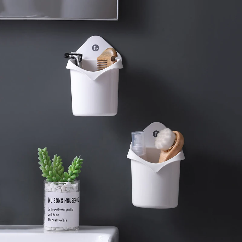 Shelf-free Perforated Put Toothpaste/toothbrush/makeup Comb Wall-mounted Rack Toilet Storage Box Bathroom Small Tube Accessories
Shelf-free Perforated Put Toothpaste/toothbrush/makeup Comb Wall-mounted Rack Toilet Storage Box Bathroom Small Tube Accessories