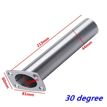 30/90 Degree Flush Mount Polished Fishing Rod Holders 316 Stainless Steel Fishing Rod Pole Holder For Marine Boat Yacht no Lid
30/90 Degree Flush Mount Polished Fishing Rod Holders 316 Stainless Steel Fishing Rod Pole Holder For Marine Boat Yacht no Lid
