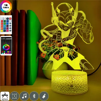 App Control Knights of The Zodiac Colors Changing Led Nightlight Home Birthday Party Decoration Event 3d Arcylic Table Lamp
App Control Knights of The Zodiac Colors Changing Led Nightlight Home Birthday Party Decoration Event 3d Arcylic Table Lamp