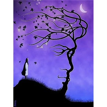 DIY Painting By Numbers Tree Night Kit Picture By Numbers Landscape 40x50cm Wall Art Acrylic Canvas Paintings Home Decoration
DIY Painting By Numbers Tree Night Kit Picture By Numbers Landscape 40x50cm Wall Art Acrylic Canvas Paintings Home Decoration