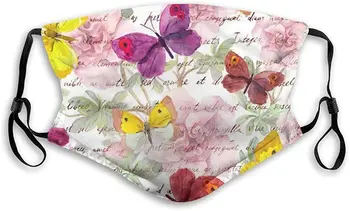 Butterfly Flowers Face Mask Bandanas Face Cover Headwear Balaclavas Reusable for Dust Outdoors 
Butterfly Flowers Face Mask Bandanas Face Cover Headwear Balaclavas Reusable for Dust Outdoors
