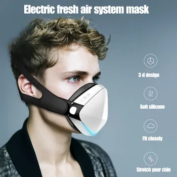 Smart Electric Mask For Adult Outdoor Cycling Sports PM2.5 Protective Dust Masks Electric Mask Breathing Valve Masque FL50
Smart Electric Mask For Adult Outdoor Cycling Sports PM2.5 Protective Dust Masks Electric Mask Breathing Valve Masque FL50