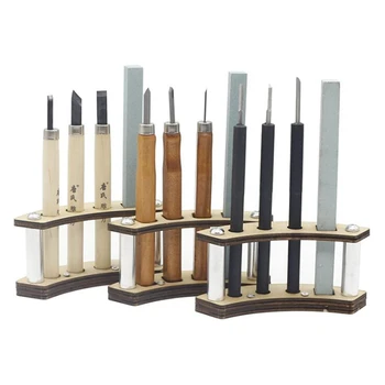 1Set Durable Wood Carving Knife Chisel Tools Set Woodworking Tools Kit With Storage Rack Whetstone Softwood
1Set Durable Wood Carving Knife Chisel Tools Set Woodworking Tools Kit With Storage Rack Whetstone Softwood