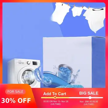 12pcs Washing Machine Cleaner Laundry Ball Supplies Descaler Deep Cleaning Remover Deodorant Cleaning Agent for Home Kitchen
12pcs Washing Machine Cleaner Laundry Ball Supplies Descaler Deep Cleaning Remover Deodorant Cleaning Agent for Home Kitchen