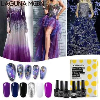Lagunamoon 6PCS*8ml Gel Nail Polish Set Pisces Collection UV LED Soak Off Varnish Lacquer Semi-Permanent Top Base Coat
Lagunamoon 6PCS*8ml Gel Nail Polish Set Pisces Collection UV LED Soak Off Varnish Lacquer Semi-Permanent Top Base Coat