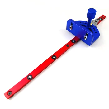 Aluminum Angle Miter Gauge Sawing Assembly Ruler Woodworking Tool Alluminium Fence with Metric Scale for Table Saw Router
Aluminum Angle Miter Gauge Sawing Assembly Ruler Woodworking Tool Alluminium Fence with Metric Scale for Table Saw Router