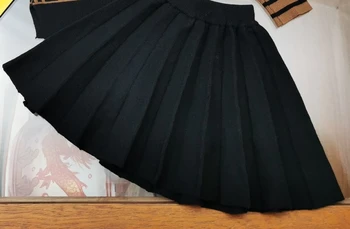 Girls sweater + skirt suit kids set
Girls sweater + skirt suit kids set