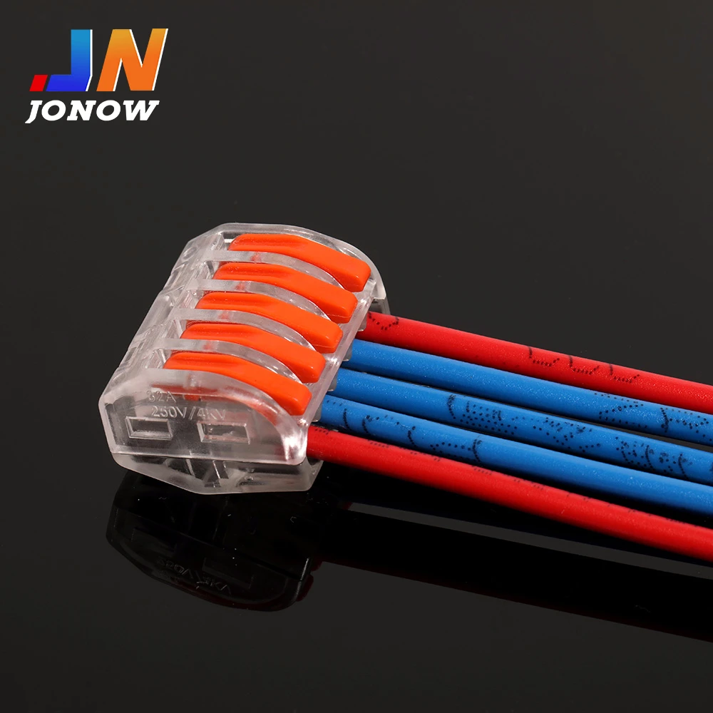 Fast wiring of and cables connector Push-in lock Wire PCT faston Insulation and flame retardant electrical accessories Terminals
Fast wiring of and cables connector Push-in lock Wire PCT faston Insulation and flame retardant electrical accessories Terminals