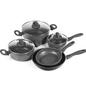 Ultimate Hard Anodized Nonstick Frying Pan with Ceramic Coating 8 pcs sets or 2 pcs sets Dishwasher Safe Cookware Set Black
Ultimate Hard Anodized Nonstick Frying Pan with Ceramic Coating 8 pcs sets or 2 pcs sets Dishwasher Safe Cookware Set Black
