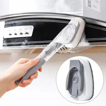 High Quality Dish Washing Brush Automatically Add Liquid Replaceable Long Handle Soap Dispenser Automatic
High Quality Dish Washing Brush Automatically Add Liquid Replaceable Long Handle Soap Dispenser Automatic