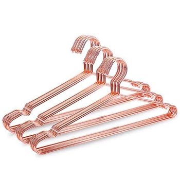 Golden Metal Clothes Shirts Hanger with Groove, Heavy Duty Strong Coats Hanger, Suit Hanger, Wire Hanger (20 Pcs/Lot)
Golden Metal Clothes Shirts Hanger with Groove, Heavy Duty Strong Coats Hanger, Suit Hanger, Wire Hanger (20 Pcs/Lot)