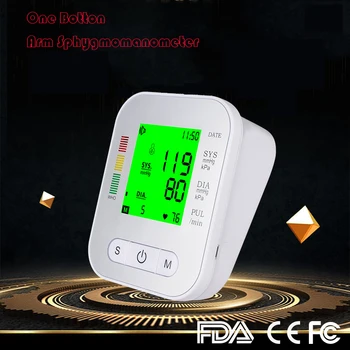 Portable LCD Digital Sphygmomanometer Upper Arm Blood Pressure Monitor Home health care Pulse measurement tool
Portable LCD Digital Sphygmomanometer Upper Arm Blood Pressure Monitor Home health care Pulse measurement tool