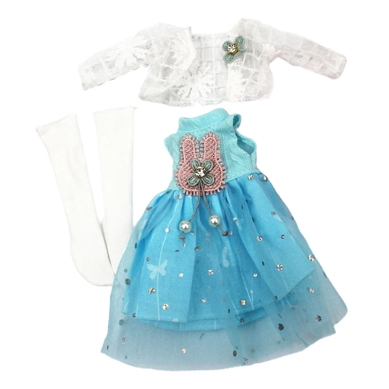 Exquisite Doll Clothes Handmade High Quality Doll Accessories For Barbi Blyth L4MC
Exquisite Doll Clothes Handmade High Quality Doll Accessories For Barbi Blyth L4MC
