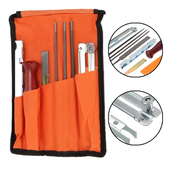 10pcs Professional Chainsaw Chain Sharpening Kit Tool Set Hardwood Handle + Round/Flat File Guide Bar File Sharpener Tools
10pcs Professional Chainsaw Chain Sharpening Kit Tool Set Hardwood Handle + Round/Flat File Guide Bar File Sharpener Tools