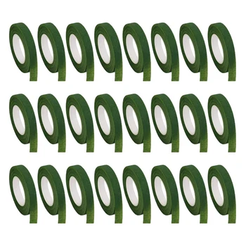 HOT 24 Rolls Floral Tape Florist Paper Stem Wrap Tape for Bouquet Stem Wrapping Floral Arrangement(1/2 Inch X 30 Yards) 
HOT 24 Rolls Floral Tape Florist Paper Stem Wrap Tape for Bouquet Stem Wrapping Floral Arrangement(1/2 Inch X 30 Yards)