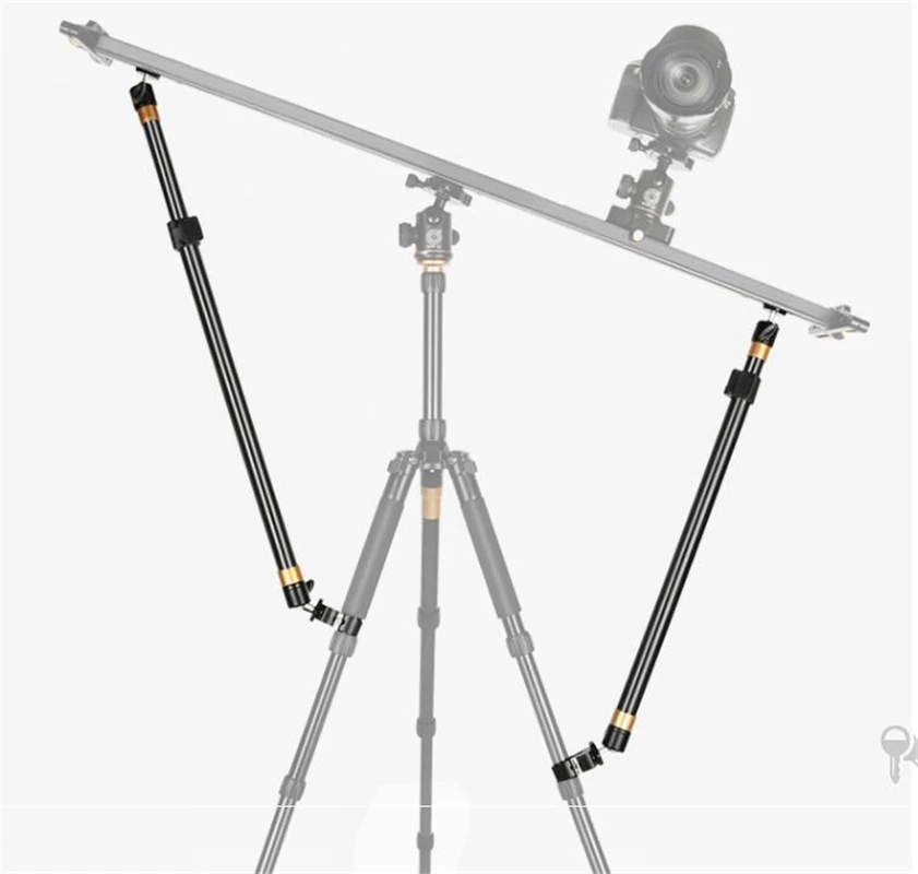 54-95cm SLR Camera Slider Support System Rod Stabilizer Universal Portable Stable Bracket for Tripod With Crab Clip Screw
54-95cm SLR Camera Slider Support System Rod Stabilizer Universal Portable Stable Bracket for Tripod With Crab Clip Screw