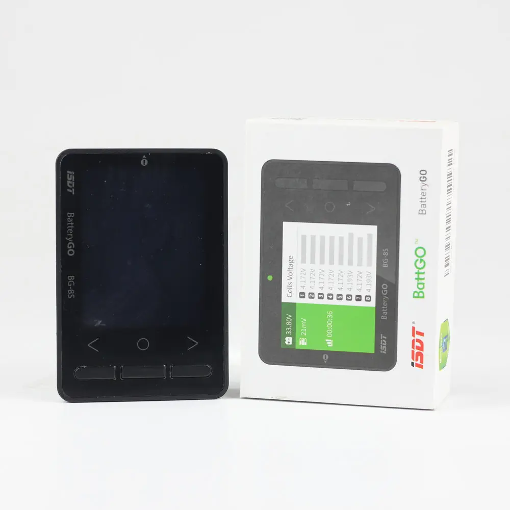 New arrive /ISDT BattGo BG-8S Smart Battery Checker Balancer Receiver Signal Tester Quick Charge Function
New arrive /ISDT BattGo BG-8S Smart Battery Checker Balancer Receiver Signal Tester Quick Charge Function