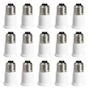 E27 to E27 Extension Base LED Light Bulb Lamp Adapter Socket Converter Light Bulb Lamp Holder Adapter Plug Extender Led
E27 to E27 Extension Base LED Light Bulb Lamp Adapter Socket Converter Light Bulb Lamp Holder Adapter Plug Extender Led