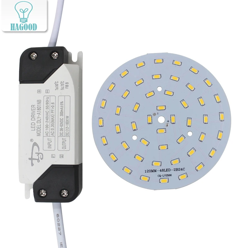3-24W LED 5730 SMD PCB Plate Light Bulb Downlight Lamp Source with Driver Power Supply Transformer AC85-265V for DIY Lighting
3-24W LED 5730 SMD PCB Plate Light Bulb Downlight Lamp Source with Driver Power Supply Transformer AC85-265V for DIY Lighting
