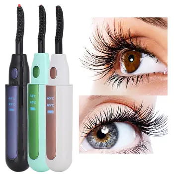 Electric Eyelash Curler Long-Lasting Heated Curler Natural Eyelash Perming Tool 2 levels of temperature control Makeup Accessory
Electric Eyelash Curler Long-Lasting Heated Curler Natural Eyelash Perming Tool 2 levels of temperature control Makeup Accessory