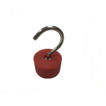 PTSNET Super Power Strong Hook for Steamer ship Tool Holder Red Glue Rubber Sheet Pot magnetic hook Neodymium Magnet 40kg Force
PTSNET Super Power Strong Hook for Steamer ship Tool Holder Red Glue Rubber Sheet Pot magnetic hook Neodymium Magnet 40kg Force