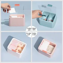 Cute Double-layer Cotton Swab Makeup Organizer Storage Box Portable Container Cotton Pad Holder Cosmetics Organizer Gifts
Cute Double-layer Cotton Swab Makeup Organizer Storage Box Portable Container Cotton Pad Holder Cosmetics Organizer Gifts