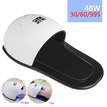 48/36W UV LED Lamp For Hand Foot Nail Dryer Gel Polish Curing Drying Fingernail Toenail Led Lamp Polish Manicure Nail Art Tool
48/36W UV LED Lamp For Hand Foot Nail Dryer Gel Polish Curing Drying Fingernail Toenail Led Lamp Polish Manicure Nail Art Tool